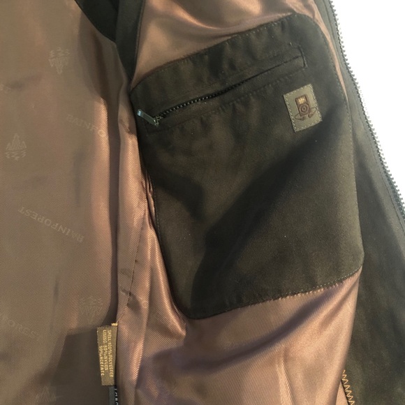 Rainforest Hunter Green Quilted Vest - Picture 3 of 6